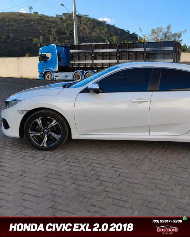 HONDA CIVIC EXL CVT 2018 - Foto 2