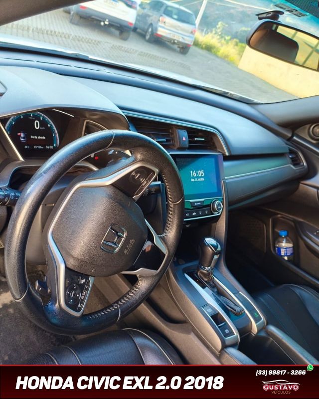 HONDA CIVIC EXL CVT 2018 - Foto 3
