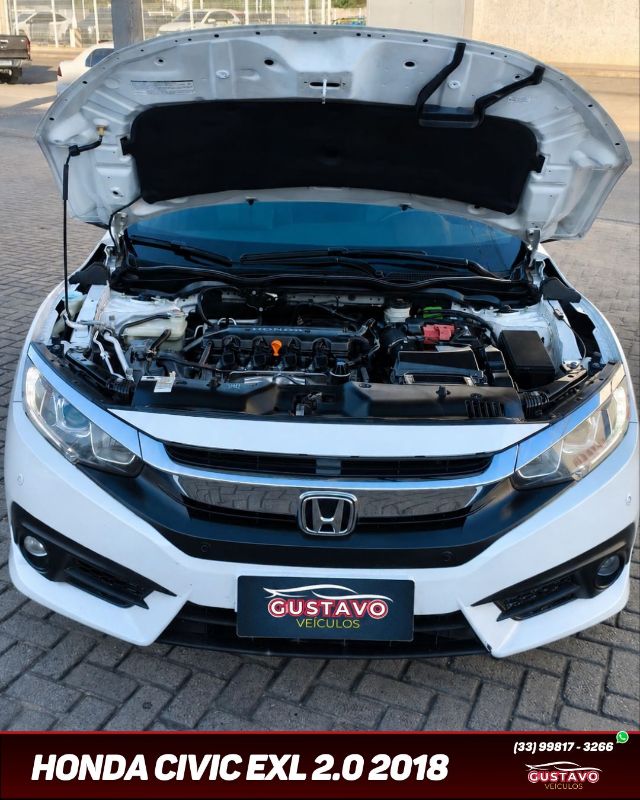 HONDA CIVIC EXL CVT 2018 - Foto 4