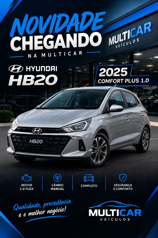 Hyundai Hb20 Comfort Plus 2025