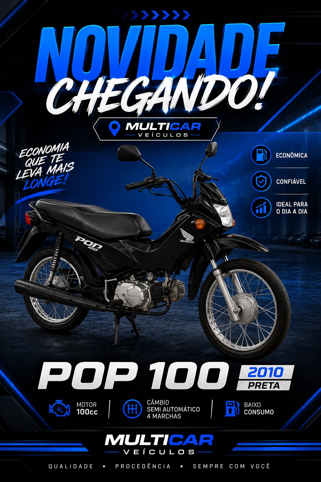 Honda Pop 100 - foto 1
